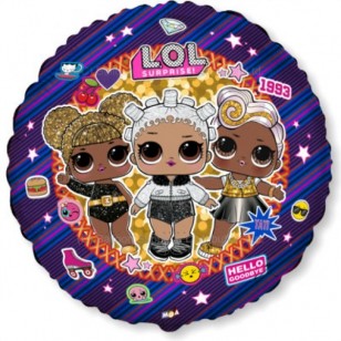 LOL Surprise All Stars 1993 Birthday Balloon